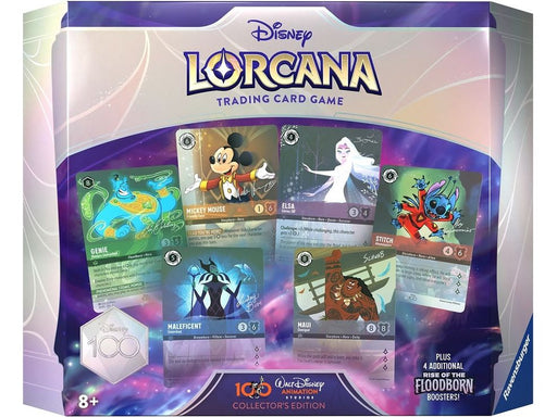 Trading Card Games Disney - Lorcana - Rise of the Floodborn - Disney 100 - Collector's Edition Gift Set - Cardboard Memories Inc.