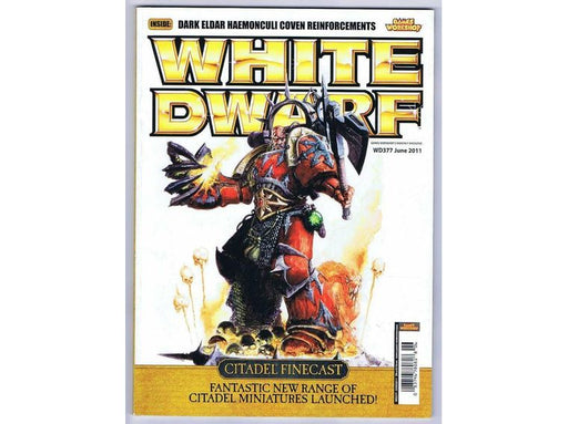 Magazine Games Workshop - White Dwarf - June 2011 - WD0012 - Cardboard Memories Inc.
