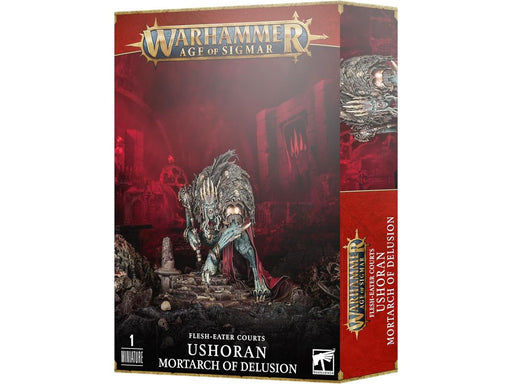Collectible Miniature Games Games Workshop - Warhammer Age of Sigmar - Flesh-Eater Courts - Ushoran, Mortarch of Delusion - 91-71 - Cardboard Memories Inc.