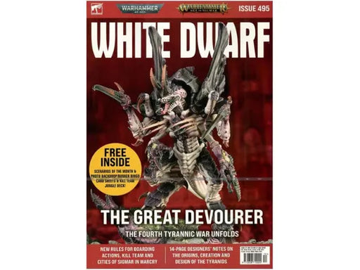 Supplies Games Workshop - White Dwarf - Issue 495 - December 2023 - WD0001 - Cardboard Memories Inc.
