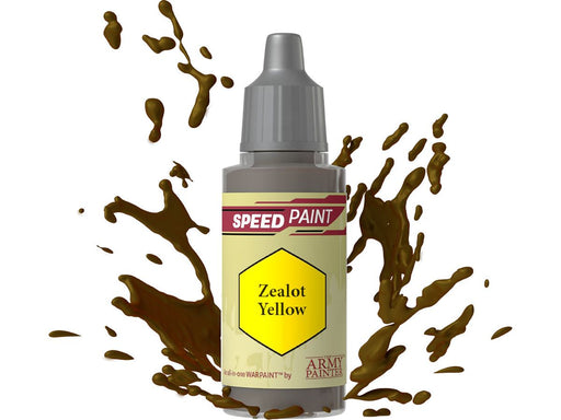 Paints and Paint Accessories Army Painter - Warpaints - Speedpaint - Zealot Yellow - WP2013 - Cardboard Memories Inc.