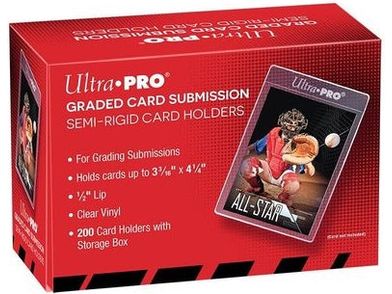 Supplies Ultra Pro - Graded Card Submission - Semi-Rigid Card Holders - 4-Box Combo - Cardboard Memories Inc.