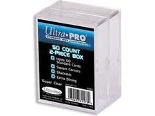 Supplies Ultra Pro - 2-Piece Box - 50 Count - 2 Pack - 10-Pack Combo - Cardboard Memories Inc.