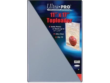 Supplies Ultra Pro - Top Loaders - 11 x 17 - 10-Pack Combo - Cardboard Memories Inc.