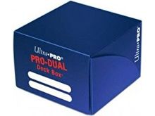 Supplies Ultra Pro - 180ct Dual Deck Box - Dark Blue - Cardboard Memories Inc.