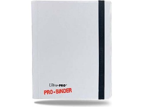 Supplies Ultra Pro - Side Loading 4 Pocket Binder - White - Cardboard Memories Inc.