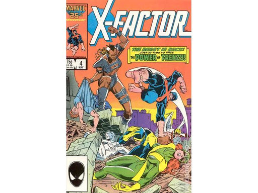 Comic Books Marvel Comics - X-Factor (1986 1st Series) 004 (Cond. VG- DAMAGED) - 12148 - Cardboard Memories Inc.