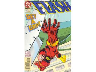 Comic Books DC Comics - Flash (1987 2nd Series) 091 (Cond. FN/VF) - 15716 - Cardboard Memories Inc.