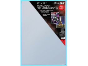 Supplies Ultra Pro - 13 x 19 Thick Top Loaders - 10 Pack - Cardboard Memories Inc.