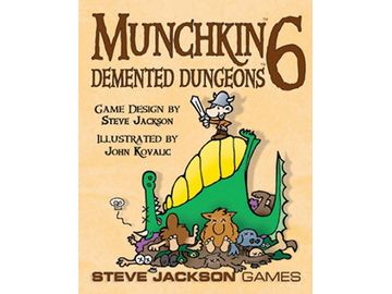 Card Games Steve Jackson Games - Munchkin 6-Demented Dungeons - Cardboard Memories Inc.