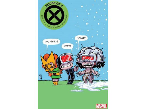 Comic Books Marvel Comics - House of X 004 of 6 - Young Variant - 4109 - Cardboard Memories Inc.