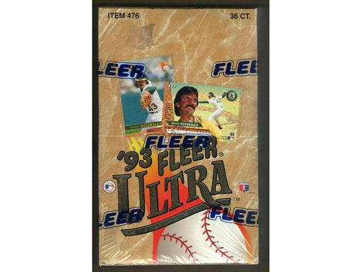 Sports Cards Fleer - 1993 - Ultra - Series I - Baseball - Hobby Box - Cardboard Memories Inc.