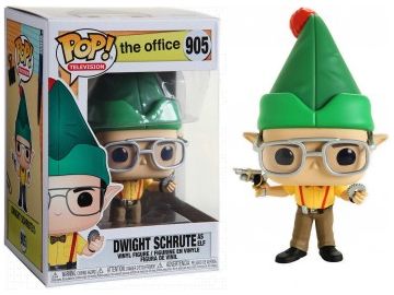 Action Figures and Toys POP! - The Office - Dwight Schrute as Elf - Cardboard Memories Inc.