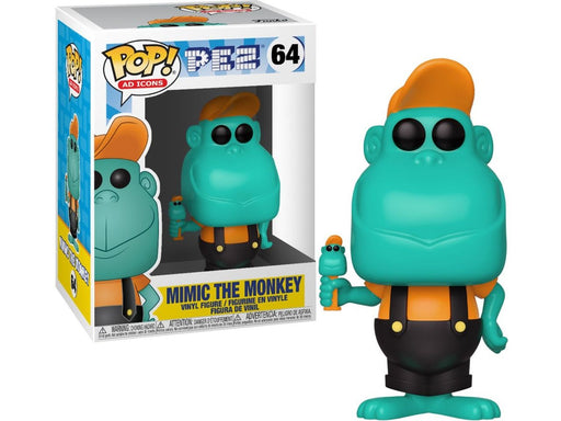 Action Figures and Toys POP! - Ad Icons - PEZ - Mimic The Monkey - Cardboard Memories Inc.