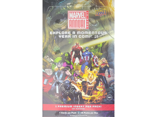 Non Sports Cards Upper Deck - 2020-21 - Marvel Comics Annual - Trading Card Hobby Box - Cardboard Memories Inc.