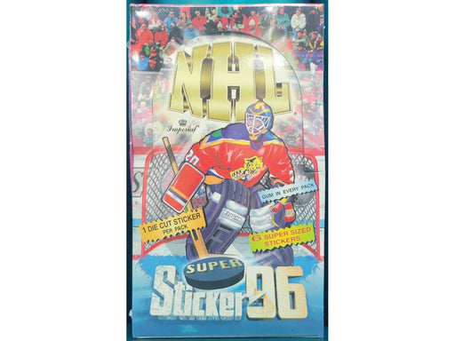 Stickers Imperial - 1995-96 -  NHL Super Stickers Box - Cardboard Memories Inc.
