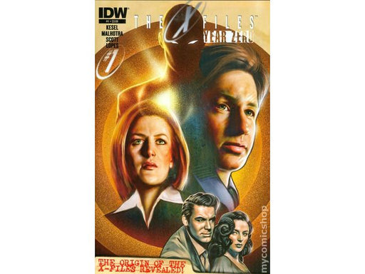 Comic Books IDW - X-Files Year Zero (2014) 001 (Cond. VF-) - 9097 - Cardboard Memories Inc.