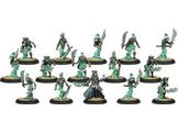 Collectible Miniature Games Privateer Press - Warmachine - Cryx - Blackbane's Ghost Raiders Character Unit - PIP 34118 - Cardboard Memories Inc.