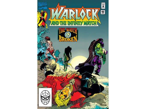 Comic Books Marvel Comics - Warlock and the Infinity Watch 042 - 5968 - Cardboard Memories Inc.