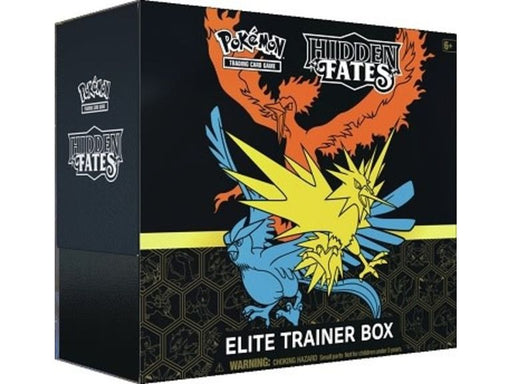 Trading Card Games Pokemon - Hidden Fates - Elite Trainer Box - Cardboard Memories Inc.