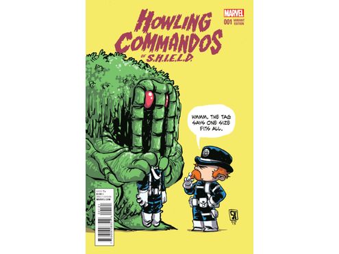 Comic Books Marvel Comics - Howling Commandos of SHIELD 01 - Variant Cover - 1275 - Cardboard Memories Inc.
