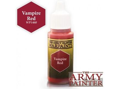 Paints and Paint Accessories Army Painter - Warpaints - Vampire Red - WP1460 - Cardboard Memories Inc.