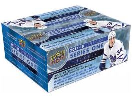 Sports Cards Upper Deck - 2017-18 - NHL Hockey Trading Cards - Series 1 - Trading Card Retail Box - Cardboard Memories Inc.