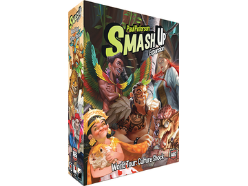 Board Games Alderac Entertainment Group - Smash Up Expansion - World Tour Culture Shock - Cardboard Memories Inc.