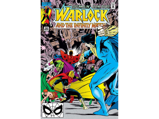 Comic Books Marvel Comics - Warlock and the Infinity Watch 038 - 5964 - Cardboard Memories Inc.