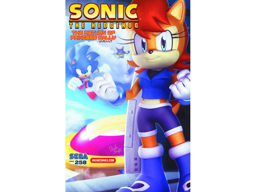 Comic Books Archie Comics - Sonic the Hedgehog 258 - Sally Cover - 3710 - Cardboard Memories Inc.