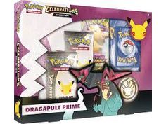 Trading Card Games Pokemon - 2021 - Celebrations - Dragapult Prime - Trading Card Collection Box - Cardboard Memories Inc.