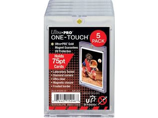 Supplies Ultra Pro - Magnetized One Touch - 75pt - 5 Pack - Cardboard Memories Inc.