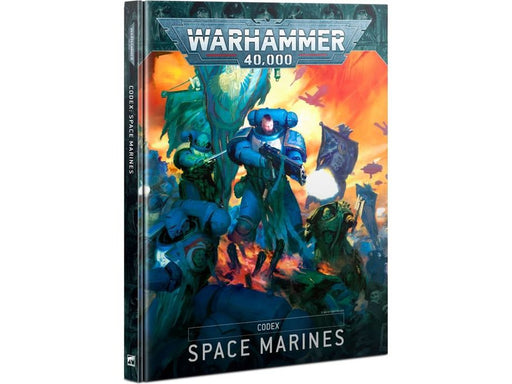 Collectible Miniature Games Games Workshop - Warhammer 40K - Codex - Space Marines - 9th Edition - Hardcover - 48-01 OUTDATED 9TH EDITION - Cardboard Memories Inc.