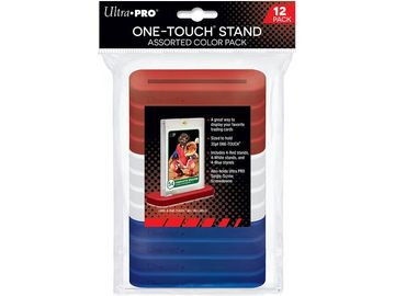 Supplies Ultra Pro - One-Touch Card Holder Stand - Assorted Colour - 12 Pack - Cardboard Memories Inc.