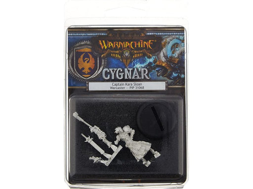 Collectible Miniature Games Privateer Press - Warmachine - Cygnar - Captain Kara Sloan Warcaster - PIP 31068 - Cardboard Memories Inc.