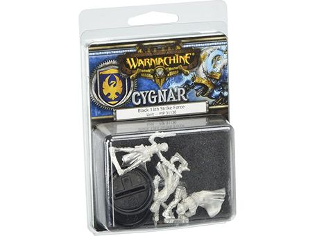 Collectible Miniature Games Privateer Press - Warmachine - Cygnar - Black 13th Strike Force - PIP 31130 - Cardboard Memories Inc.