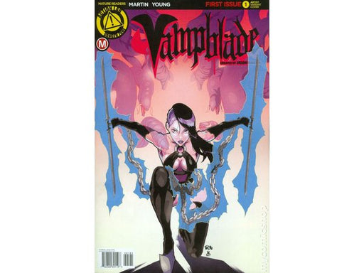 Comic Books Action Lab Entertainment  - Vampblade (2016) 001 - TMChu Variant Edition (Cond. VF-) - 14005 - Cardboard Memories Inc.