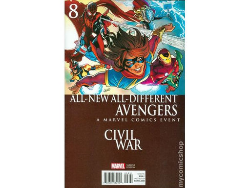 Comic Books Marvel Comics - All New All Different Avengers 008 Cover B (Cond VF-) 14431 - Cardboard Memories Inc.