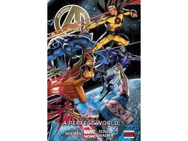 Comic Books, Hardcovers & Trade Paperbacks Marvel Comics - New Avengers - A Perfect World - Volume 4 - Hardcover - Cardboard Memories Inc.