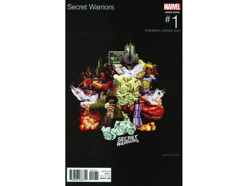 Comic Books Marvel Comics - Secret Warriors 001 - Variant Edition - 0067 - Cardboard Memories Inc.