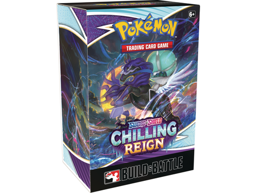 Trading Card Games Pokemon - Sword and Shield - Chilling Reign - Build and Battle Box - Cardboard Memories Inc.