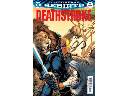 Comic Books DC Comics - Deathstroke 006 - Variant Cover - 2429 - Cardboard Memories Inc.