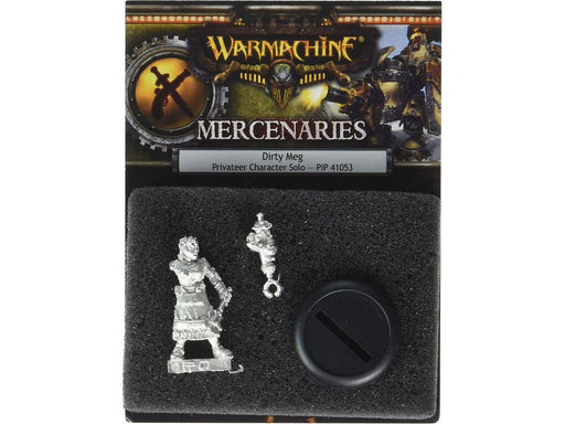 Collectible Miniature Games Privateer Press - Warmachine - Mercenaries - Dirty Meg Solo - PIP 41053 - Cardboard Memories Inc.