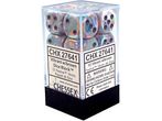 Dice Chessex Dice - Vibrant with Brown - Set of 12 D6 - CHX 27641 - Cardboard Memories Inc.