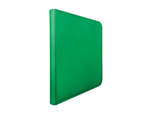 Supplies Ultra Pro - 12 Pocket Pro Zipper Binder - Green - Cardboard Memories Inc.