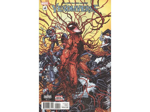 Comic Books Marvel Comics - Venomverse (2017) 004 (Cond. VF-) - 8595 - Cardboard Memories Inc.