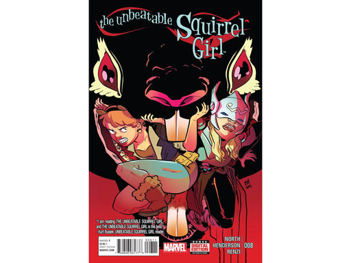 Comic Books Marvel Comics - Unbeatable Squirrel Girl 08 - 5260 - Cardboard Memories Inc.