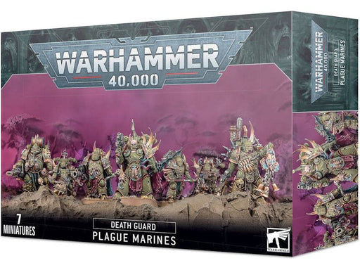 Collectible Miniature Games Games Workshop - Warhammer 40K - Death Guard - Plague Marines - 43-55 - Cardboard Memories Inc.