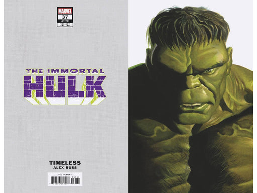 Comic Books Marvel Comics - Immortal Hulk 037 - Alex Ross Hulk Timeless Variant Edition (Cond. VF-) - 12224 - Cardboard Memories Inc.