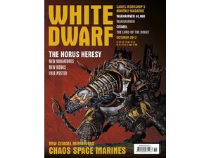 Magazine Games Workshop - White Dwarf - October 2012 - WD0009 - Cardboard Memories Inc.